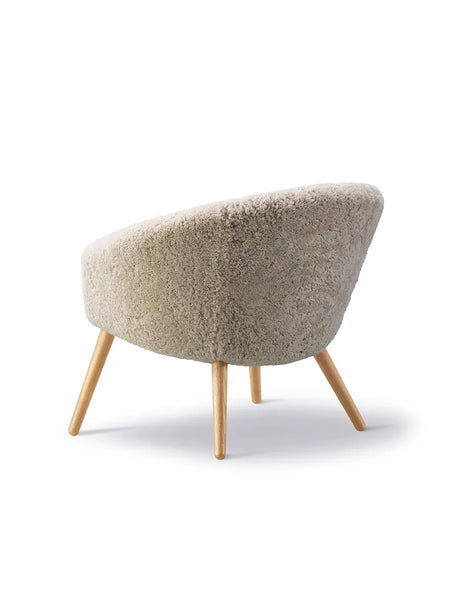 Ditzel Lounge Chair, Lammfell von Fredericia Furniture - Eg - Jacobsen Plus
