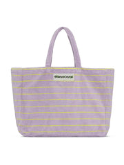 Naram Weekend Tasche - Flieder & Neon Gelb von Bongusta