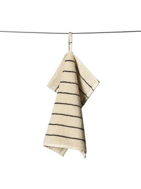 Naram towel - Creme & Ink von Bongusta - 30 x 30 cm - Jacobsen Plus