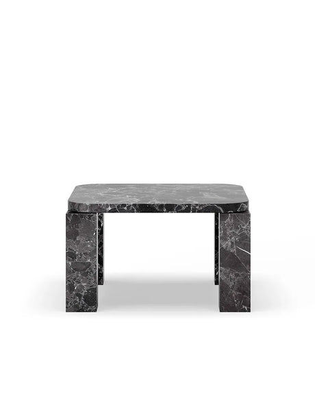 Atlas Couchtisch 600x600, Costa Black Marble von New Works - 1 - Jacobsen Plus