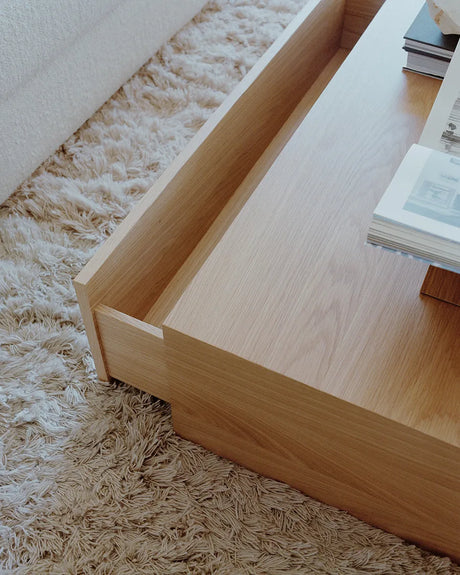 Mass Coffee Table High, Eiche von New Works - 3 - Jacobsen Plus