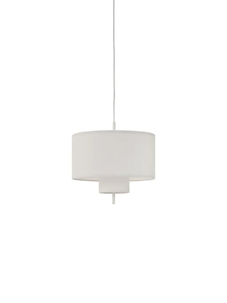 Margin Pendelleuchte Ø50 von New Works - White Canvas - Jacobsen Plus