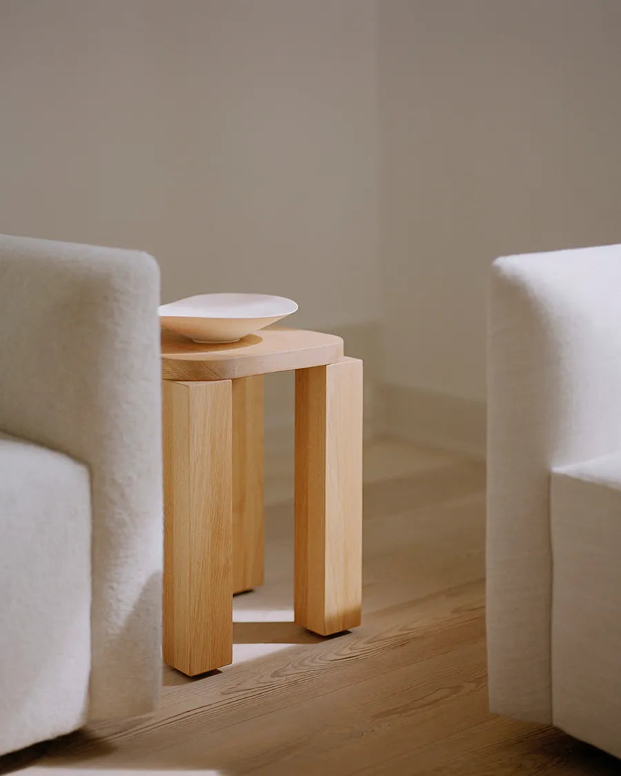 Atlas Stool, Natural Oak von New Works