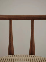 Bukowski Chair m. französischem Geflecht, Walnuss von New Works - 4 - Jacobsen Plus