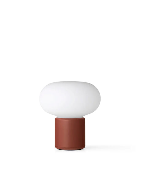 Karl-Johan tragbare Tischleuchte, Earth Red von New Works - 3 - Jacobsen Plus