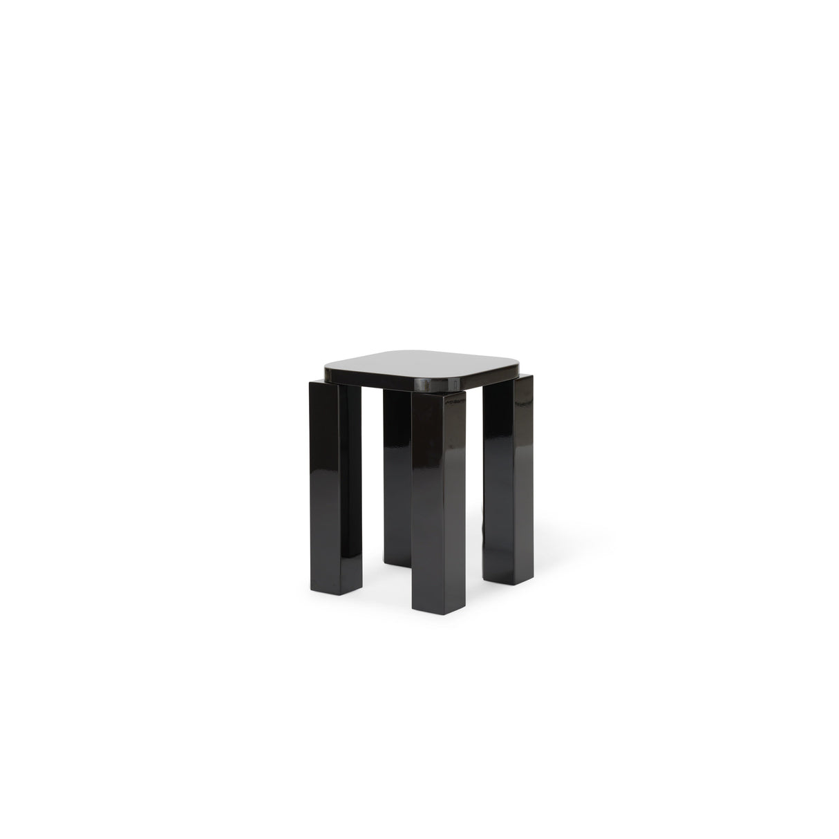New Works Atlas Stool, lakeret - Espresso - Jacobsen Plus