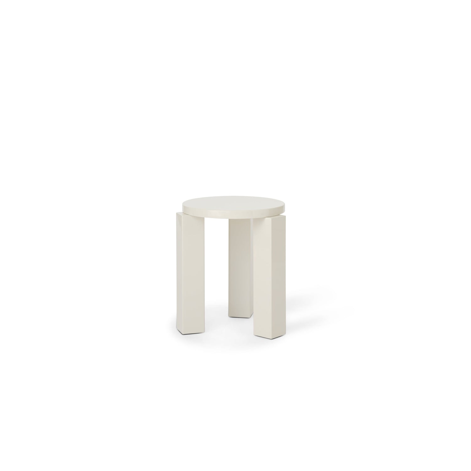 New Works Atlas Stool rund, lakeret