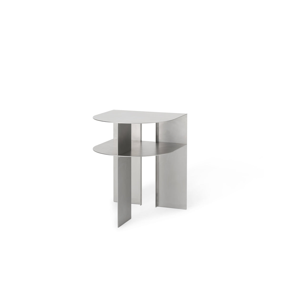 New Works Rand sidebord - Stainless Steel - Jacobsen Plus