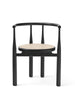 Bukowski Chair m. Fransk Geflecht, Schwarz von New Works