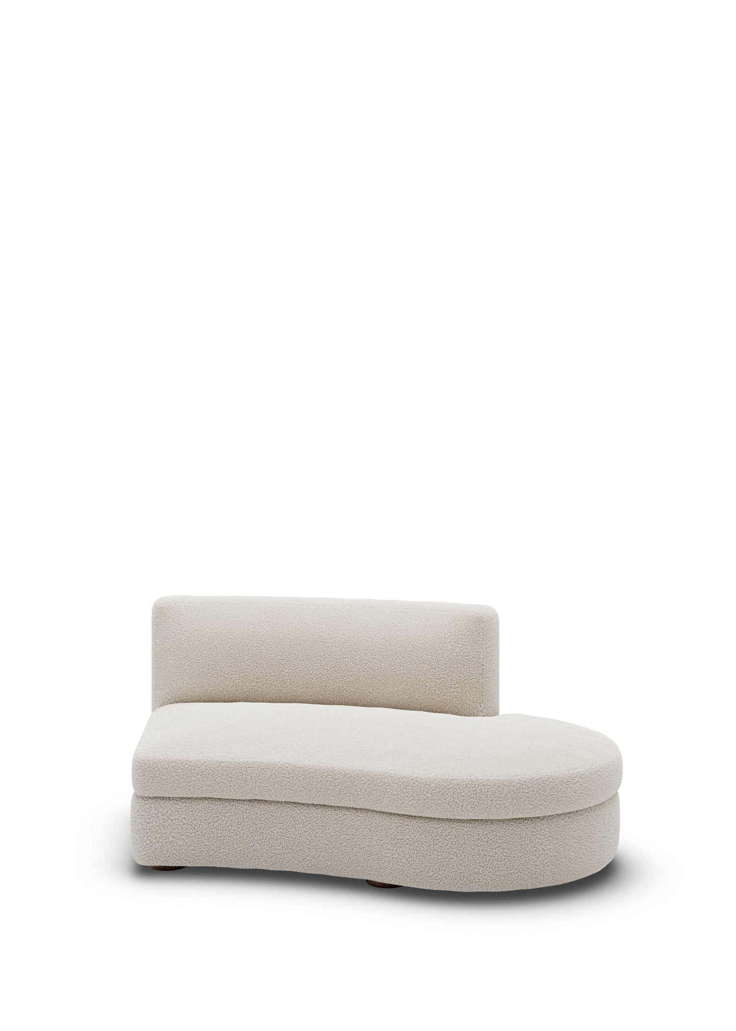 Coda sofa, curved open end right, module 42 fra New Works