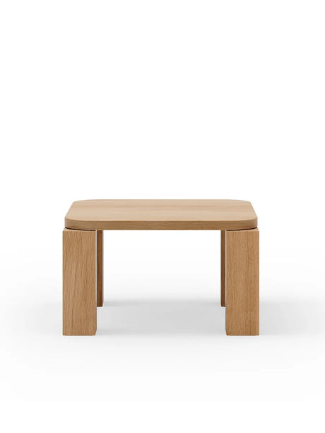 Atlas Couchtisch 600x600, Natural Oak fra New Works - 1 - Jacobsen Plus
