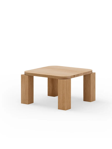 Atlas Couchtisch 600x600, Natural Oak fra New Works - 2 - Jacobsen Plus