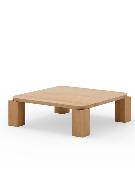 Atlas Couchtisch 820x820, Natural Oak fra New Works - 3 - Jacobsen Plus