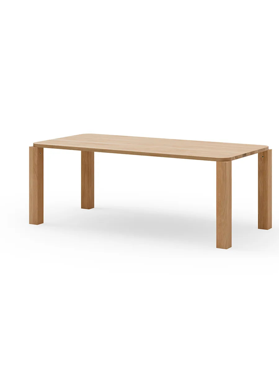 Atlas Spisebord 2000x950, Natural Oak fra New Works - 8 - Jacobsen Plus