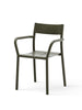 May havestol m. armlæn, dark green fra New Works