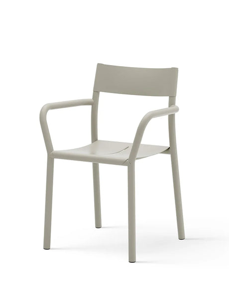 May havestol m. armlæn, light grey fra New Works - 1 - Jacobsen Plus