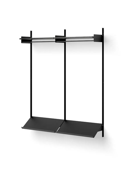 Wardrobe Shelf 2 fra New Works - Sort-sort - Jacobsen Plus