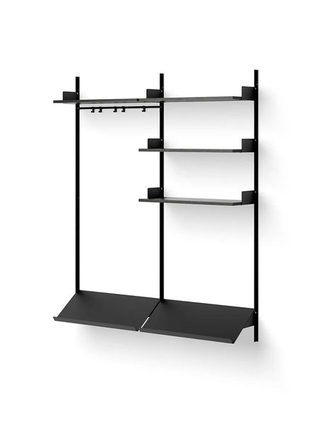 Wardrobe Shelf 3 fra New Works - Sort-sort - Jacobsen Plus