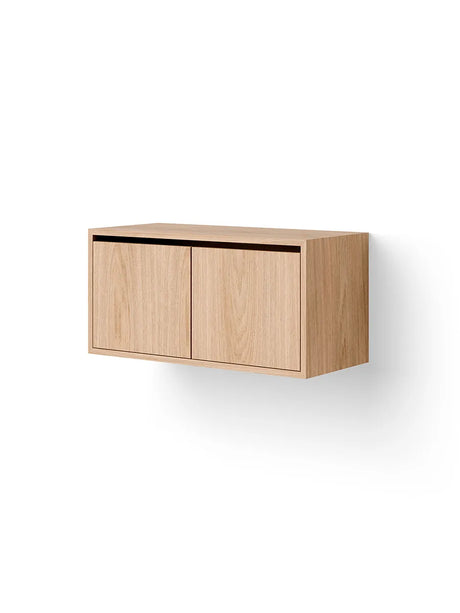 Cabinet Low m. Türen von New Works - Walnuss - Jacobsen Plus