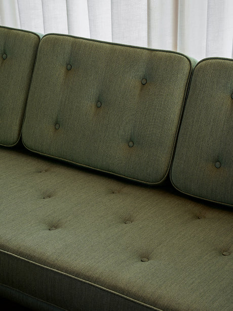 No. 1 Sofa 3-Sitzer, Mood von Børge Mogensen - Mood 3103 - Geräucherte Eiche gebeitzt - Jacobsen Plus