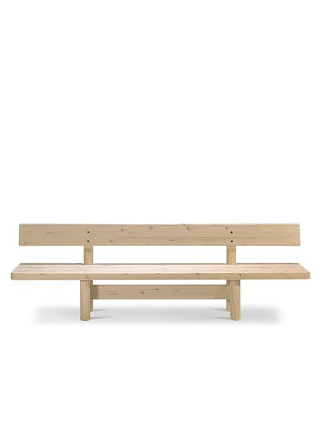 Nordsø Bank m. Ryg af Friis & Moltke - 200 cm - Jacobsen Plus