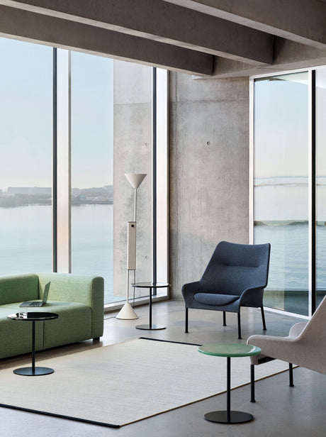 O2 Lounge Chair von HAY - Creme / Eierschalenweiß - Jacobsen Plus