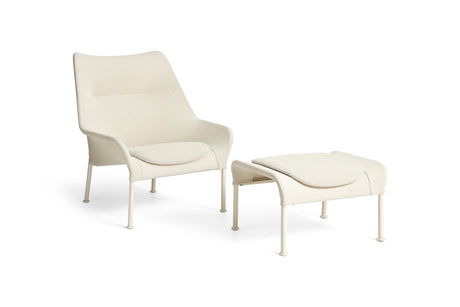 O2 Ottoman von Hay - Creme / Eierschale - Jacobsen Plus