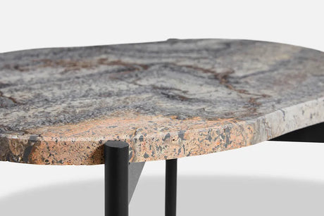 La Terra Occasional Table, grau melange von Woud - Small - Jacobsen Plus