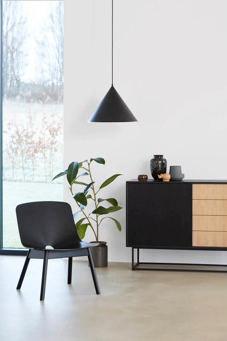 Virka High Sideboard von Woud - Eiche-Eiche - Jacobsen Plus