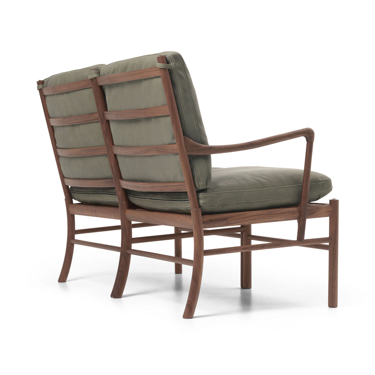OW149-2 Colonial Sofa Walnuss Oli, Terra-Leder af Ole Wanscher - 5 - Jacobsen Plus