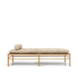 OW150 Daybed Eiche Öl, Terra-Leder von Ole Wanscher - Terra Lime 20365 - Jacobsen Plus