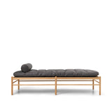 OW150 Daybed Eiche Öl, Terra-Leder von Ole Wanscher - Terra Raku 20367 - Jacobsen Plus