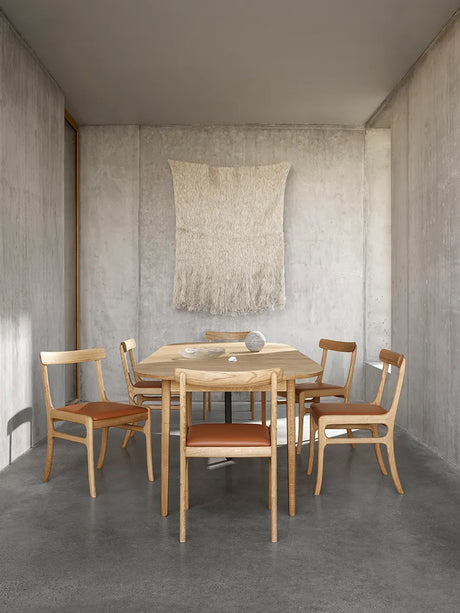 OW224 Rungstedlund Esstisch von Carl Hansen & Søn - Ohne Zusatzplatten - Jacobsen Plus