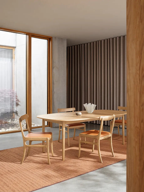 OW224 Rungstedlund Esstisch von Carl Hansen & Søn - Ohne Zusatzplatten - Jacobsen Plus