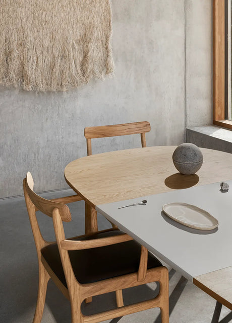 OW224 Rungstedlund Esstisch von Carl Hansen & Søn - Ohne Zusatzplatten - Jacobsen Plus