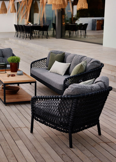Ocean Large Lounge-Sessel, Soft Rope von Cane-line - 1 - Jacobsen Plus