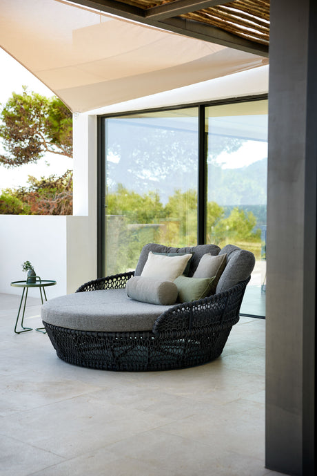 Ocean Daybed, Soft Rope von Cane-line - Dunkelgrau - Jacobsen Plus