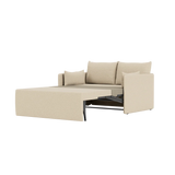 Offset 2-Seater Sofa Bed fra Audo Copenhagen - Logan Sand - Jacobsen Plus