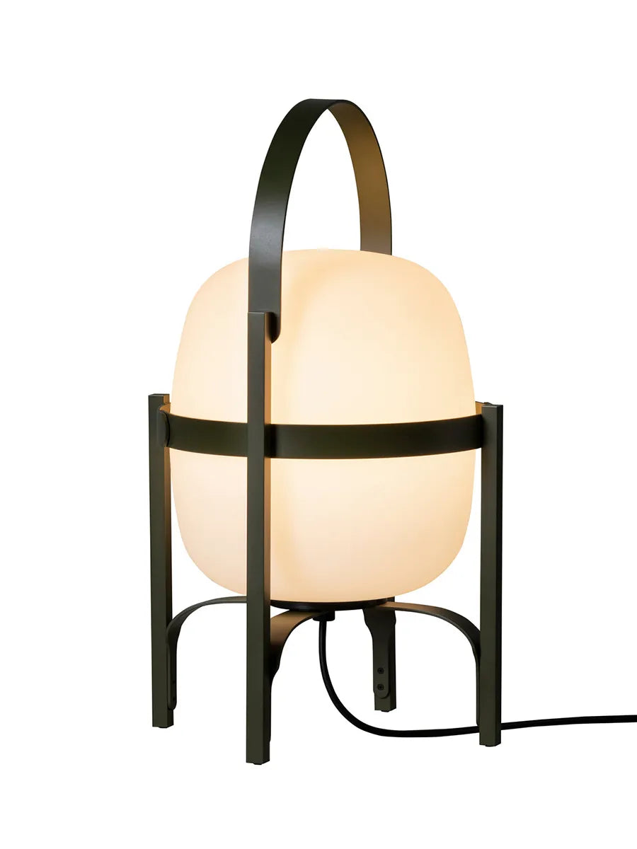 Cesta Exterior Lampe von Santa and Cole - Olivgrün - Jacobsen Plus
