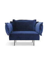 Lounge-Sessel von HANDVÄRK - Royalblau - Jacobsen Plus