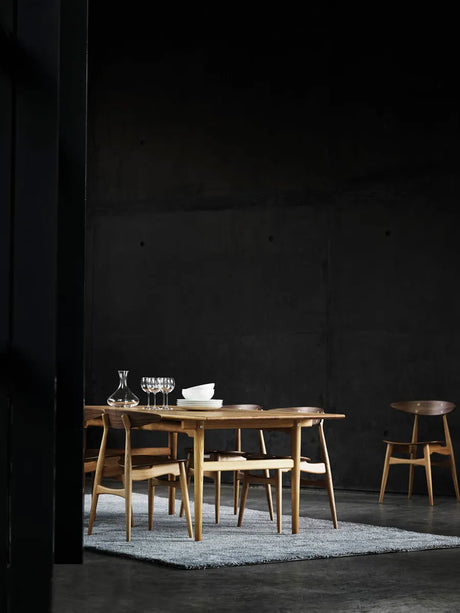 CH33T Stuhl von Hans J. Wegner - Seife / Buche-Buche - Jacobsen Plus