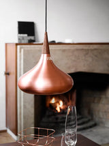 Orient Pendelleuchte, Kupfer von Fritz Hansen - 5 - Jacobsen Plus