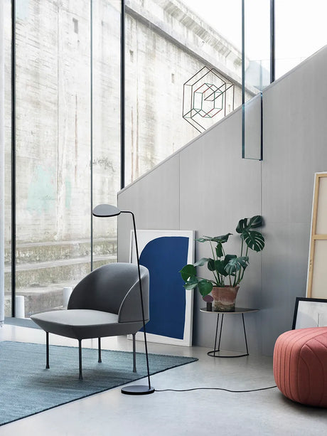 Airy Coffee Table, halbe Größe von Muuto - Schwarz - Jacobsen Plus