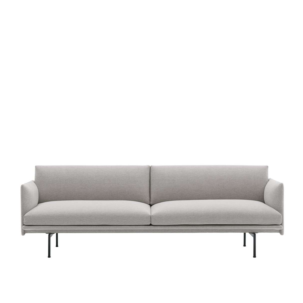 Outline 3-Personen-Sofa von Muuto - Vidar 146 - Jacobsen Plus