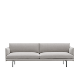 Outline 3-Personen-Sofa von Muuto - Vidar 146 - Jacobsen Plus