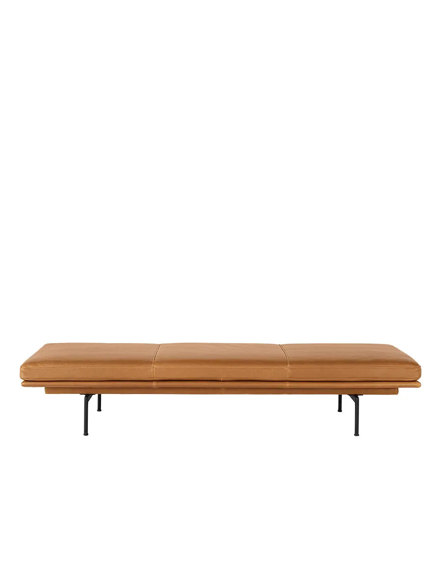 Outline Daybed, cognac leather fra Muuto - 1 - Jacobsen Plus