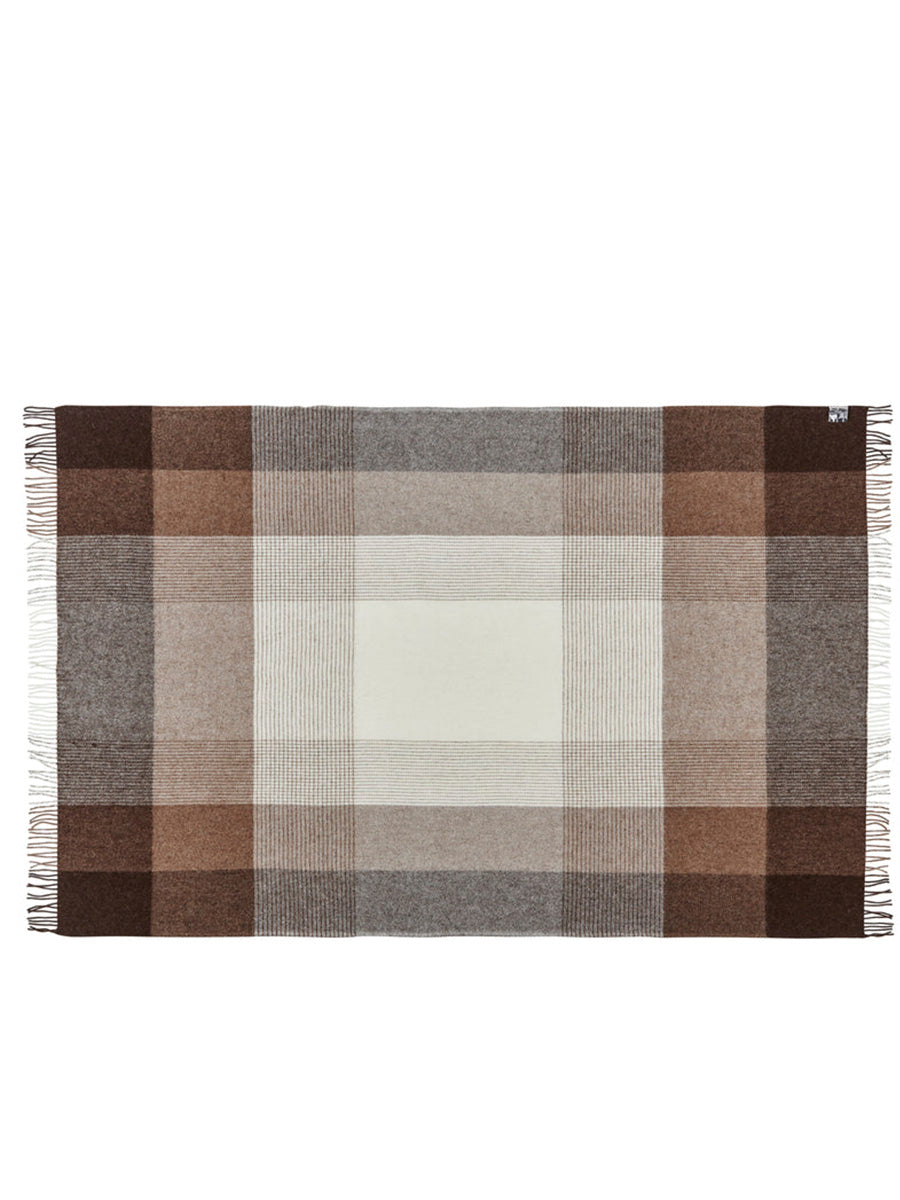Oxford Plaid, Shades Brown fra Silkeborg Uldspinderi - 2 - Jacobsen Plus