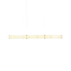 Brushed Brass / White Onyx