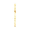 Brushed Brass / White Onyx
