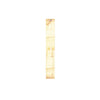 Brushed Brass / White Onyx